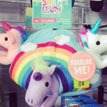Pet toys inside of Pets on Broadway