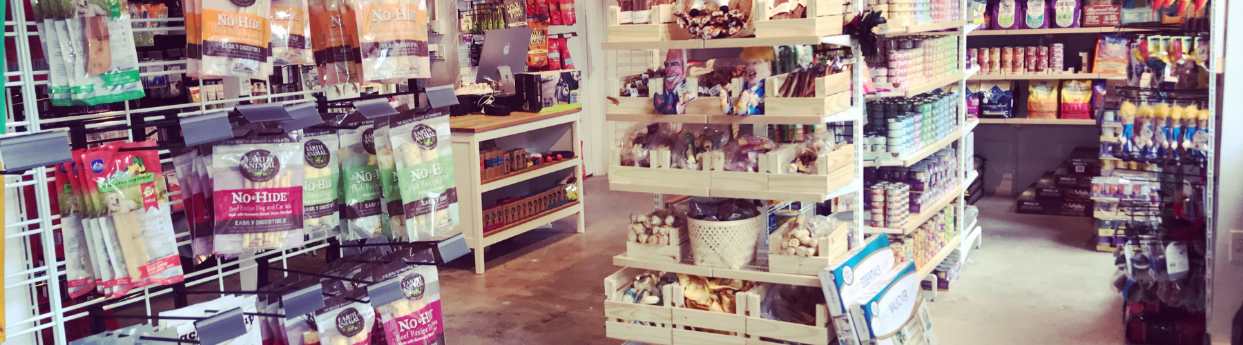 Pets on Broadway store shelves