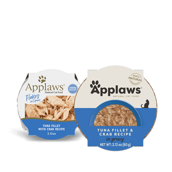 Applaws Tuna Fillet & Crab Recipe in Gravy Wet Cat Food