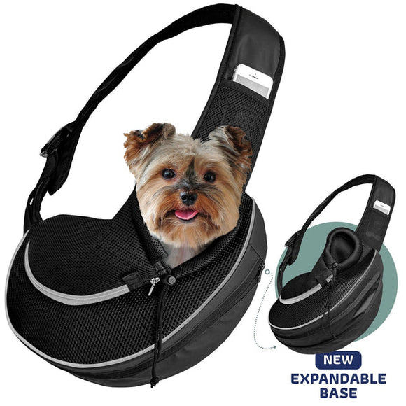 Katziela Expandable Sling Bag for Small Dog, Cat and Puppy