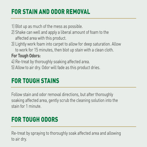 Nature's Miracle Urine Destroyer Plus Foaming Aerosol Spray For Dogs