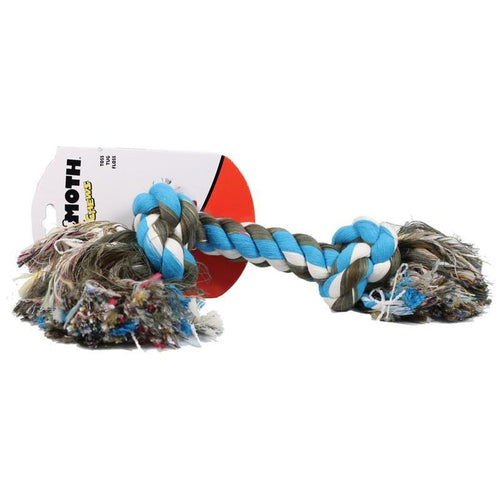 Mammoth Flossy Chews Color Rope Bone Dog Toy