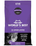 World's Best Lavender Scented Multiple Cat Clumping Formula Cat Litter