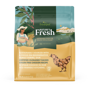 Freshpet Nature's Fresh® Grain Free Chicken Recipe with Carrots & Spinach For Dogs (1.75 lbs bag)